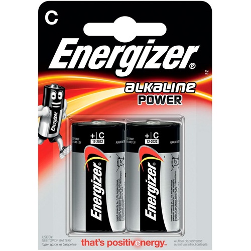 Pilas energizer alkaline c lr14