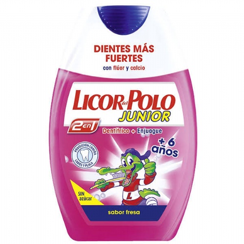 Licor polo liq 2 en 1 junior fresa