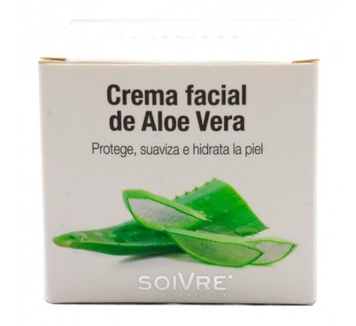 Soivre crema facial de aloe vera (200 ml)