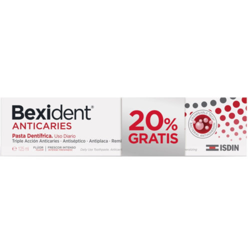 BEXIDENT ANTICARIES PASTA DENTIFRICA (125 ML)