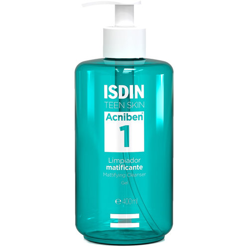 Isdin oily skin acniben limpiador matificante gel  1 frasco 400 ml