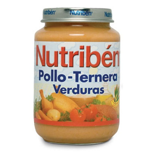 Nutriben pollo ternera verdura (potito junior 200 g)