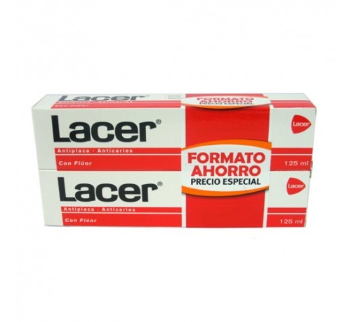 Lacer fluor pasta duplo 2x125