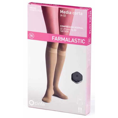 Media corta (a-d) comp normal - farmalastic (negra t- gde)