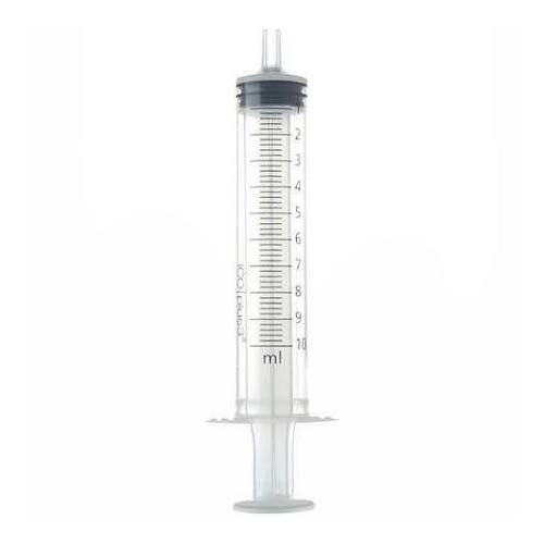 Jeringa de tres cuerpos s/a - ico ( plus 3 (10 ml luer central)