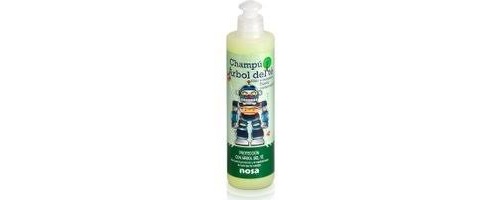 Nosa natural champu aceite del arbol del te (verde 250 ml)