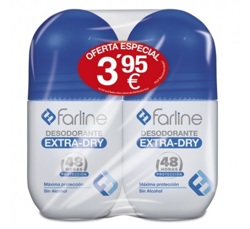Farline duplo desodor extradry