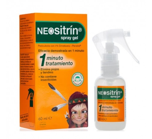 Neositrin spray gel - antipiojos (60 ml)