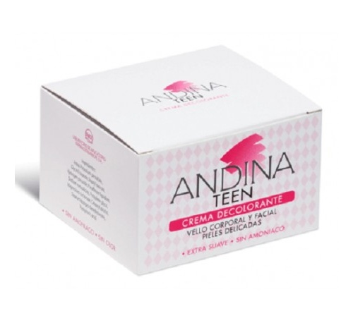 Andina teen crema decolorante + polvo (30 ml +10 ml)