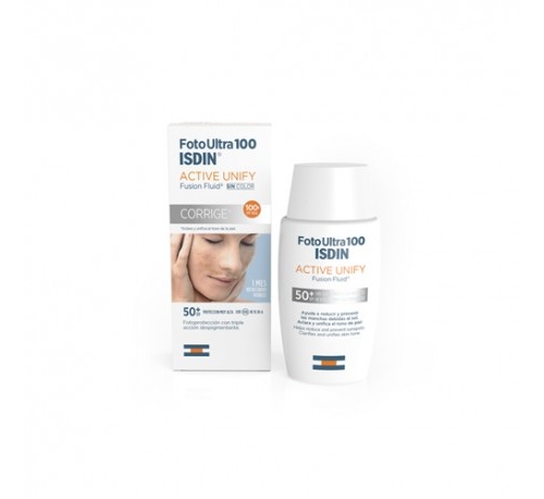 Fotoultra 100isdin active unify fusion fluid (50 ml)