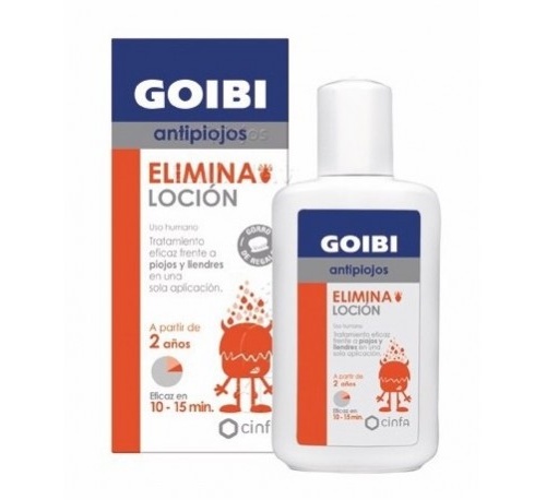 Goibi antipiojos locion (1 envase 125 ml)