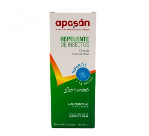 Aposan repelente de insectos infantil (1 envase 100 ml)