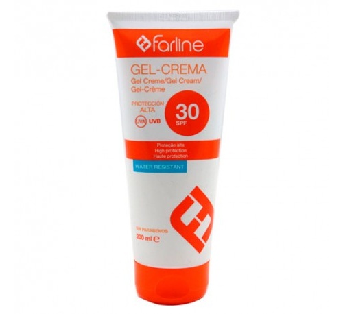 Farline gel crema solar spf 30+ (1 envase 200 ml)