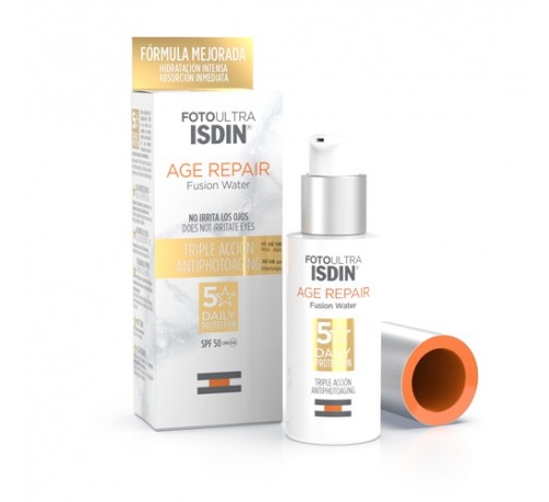 Fotoultra isdin age repair water light texture (1 envase 50 ml)