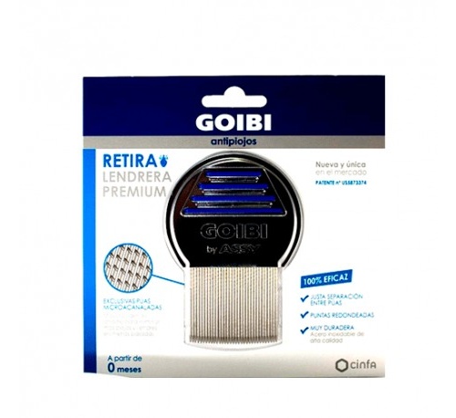 Goibi antipiojos lendrera premium (1 unidad)