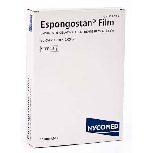 Espongostan - aposito esteril (film  10 laminas)