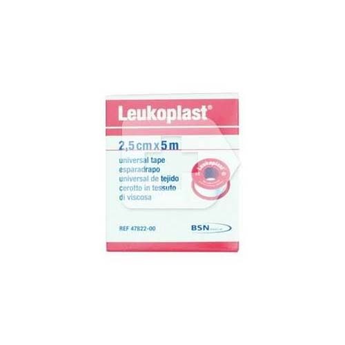 Esparadrapo - leukoplast (carne 5 x 2.5 cm 12 u)