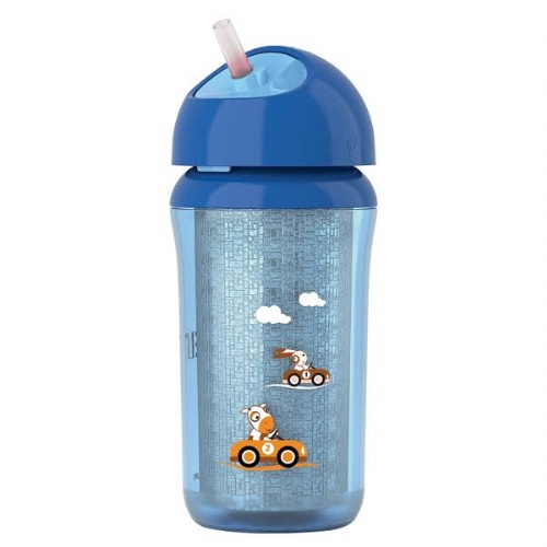 Taza de aprendizaje termica con pajita - avent philips (260 ml)