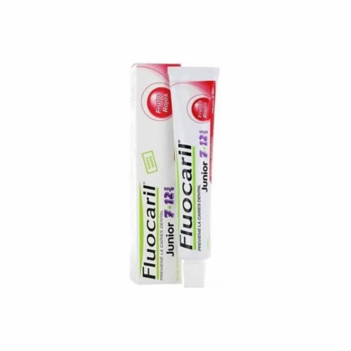 Fluocaril junior 6-12 años (1 envase 75 ml frutos rojos)