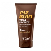 Piz buin tan & protect fps - 15 proteccion media - locion solar intensificadora de bronceado (150 ml