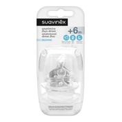 Tetina silicona anatomica - suavinex (talla 2 l 2 unidades)