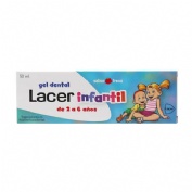 Lacer infantil gel dental (75 ml fresa)