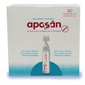 Aposan suero fisiologico (monodosis 5 ml 30 u)