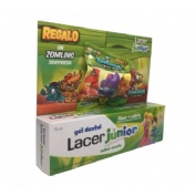 Lacer junior gel dental (75 ml menta)