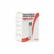 Tiras reactivas glucemia - aposan (50 u)
