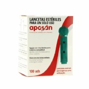 Aposan lancetas (100 u)
