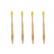 Cepillo dental de bambu - farline (amarillo)