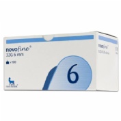 Aguja de insulina - novofine tip etw (32 g (0,23/5 mm  x 6 mm) 100 u)