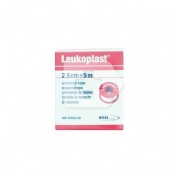 Esparadrapo - leukoplast (carne 5 x 2.5 cm 12 u)