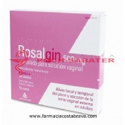 ROSALGIN 500 mg GRANULADO PARA SOLUCION VAGINAL, 10 sobres