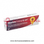 NOVIDOL 50 mg/g GEL , 1 tubo de 60 g