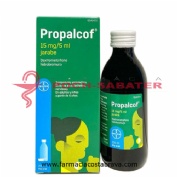 PROPALCOF 15 mg/5 ml JARABE , 1 frasco de 200 ml