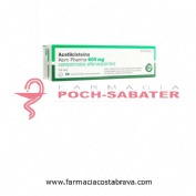 ACETILCISTEINA KERN PHARMA 600 mg COMPRIMIDOS EFERVESCENTES, 20 comprimidos
