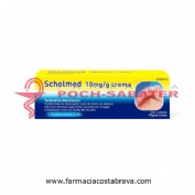 SCHOLMED 10 MG/G CREMA , 1 tubo de 15 g