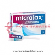 MICRALAX CITRATO/LAURIL SULFOACETATO 450 mg/45 mg solucion rectal , 12 enemas