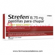 STREFEN 8,75 mg PASTILLAS PARA CHUPAR SABOR MIEL Y LIMON, 16 pastillas
