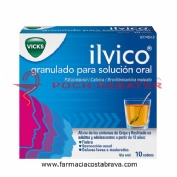 ILVICO GRANULADO PARA SOLUCION ORAL, 10 sobres