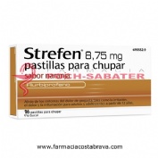 STREFEN 8,75 MG PASTILLAS PARA CHUPAR SABOR NARANJA , 16 pastillas