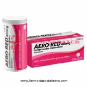 AERO RED 40 mg COMPRIMIDOS MASTICABLES , 100 comprimidos