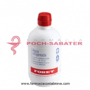 AGUA OXIGENADA FORET 3 %  solución cutánea y concentrado para solución bucal  , 1 frasco de 500 ml