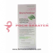 BRONCHOSTOP ANTITUSIVO Y EXPECTORANTE SOLUCION ORAL , 1 frasco de 200 ml