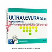 ULTRA-LEVURA 250 MG CAPSULAS DURAS , 20 cápsulas