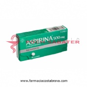 ASPIRINA 500 mg COMPRIMIDOS , 20 comprimidos