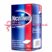 NICOTINELL FRUIT 4 mg CHICLE MEDICAMENTOSO , 96 chicles