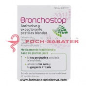 BRONCHOSTOP ANTITUSIVO Y EXPECTORANTE PASTILLAS BLANDAS, 20 pastillas