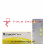 BIODRAMINA 50 mg COMPRIMIDOS , 4 comprimidos